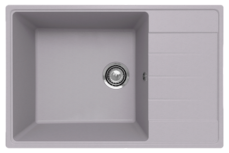 Мойка кухонная ULGRAN Quartz Prima 760-04 платина