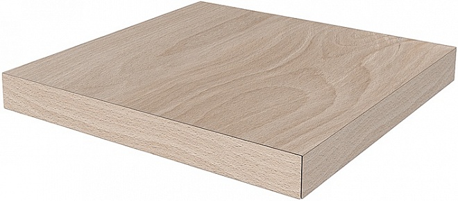 DL501400R/GCS Ступень угловая клееная левая Про Вуд бежевый светлый 33x33