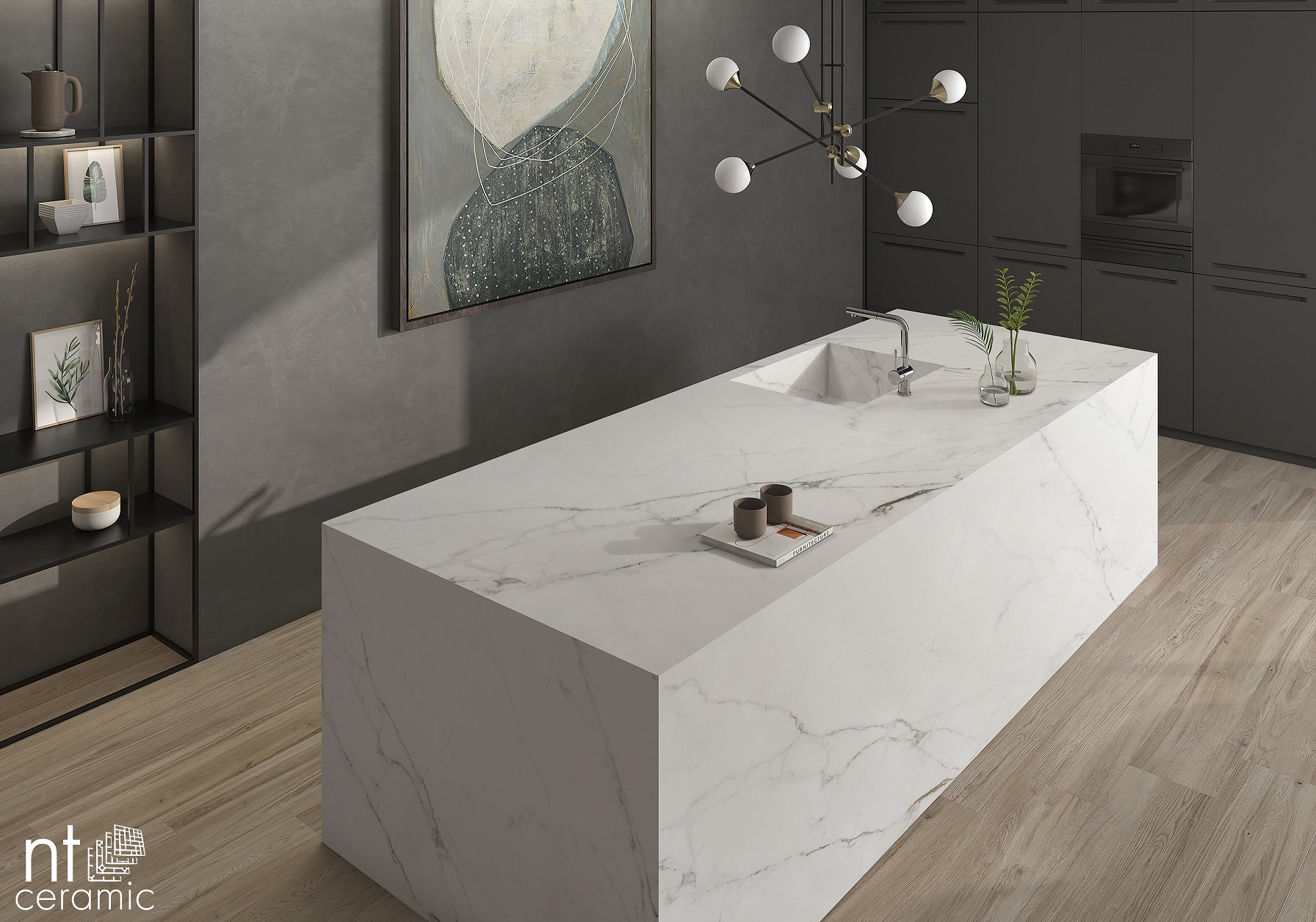 Керамогранит Calacatta Light