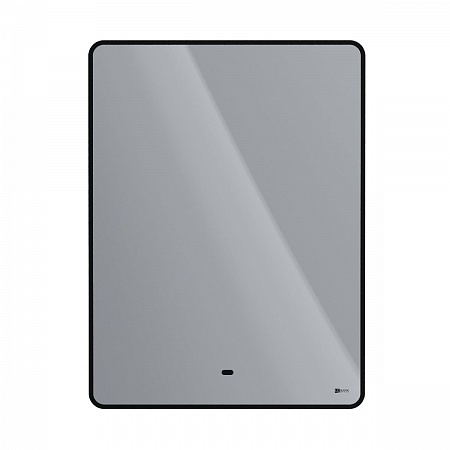 Зеркало Lemark MIOBLACK 60х80см с интерьерной подсветкой, с подогревом