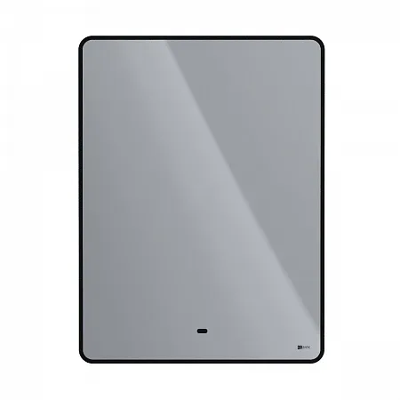 Зеркало Lemark MIOBLACK 60х80см с интерьерной подсветкой, с подогревом