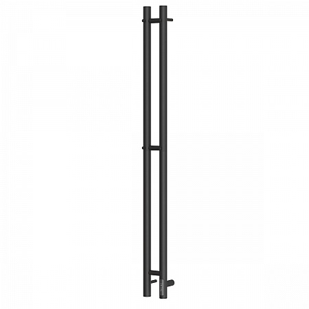 Полотенцесушитель электрический Point Деметра PN12812B П3 80x1200 диммер справа, черный