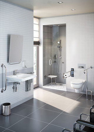 Раковина Vitra Conforma 5289B003-0001 для людей с ограниченными возможностями
