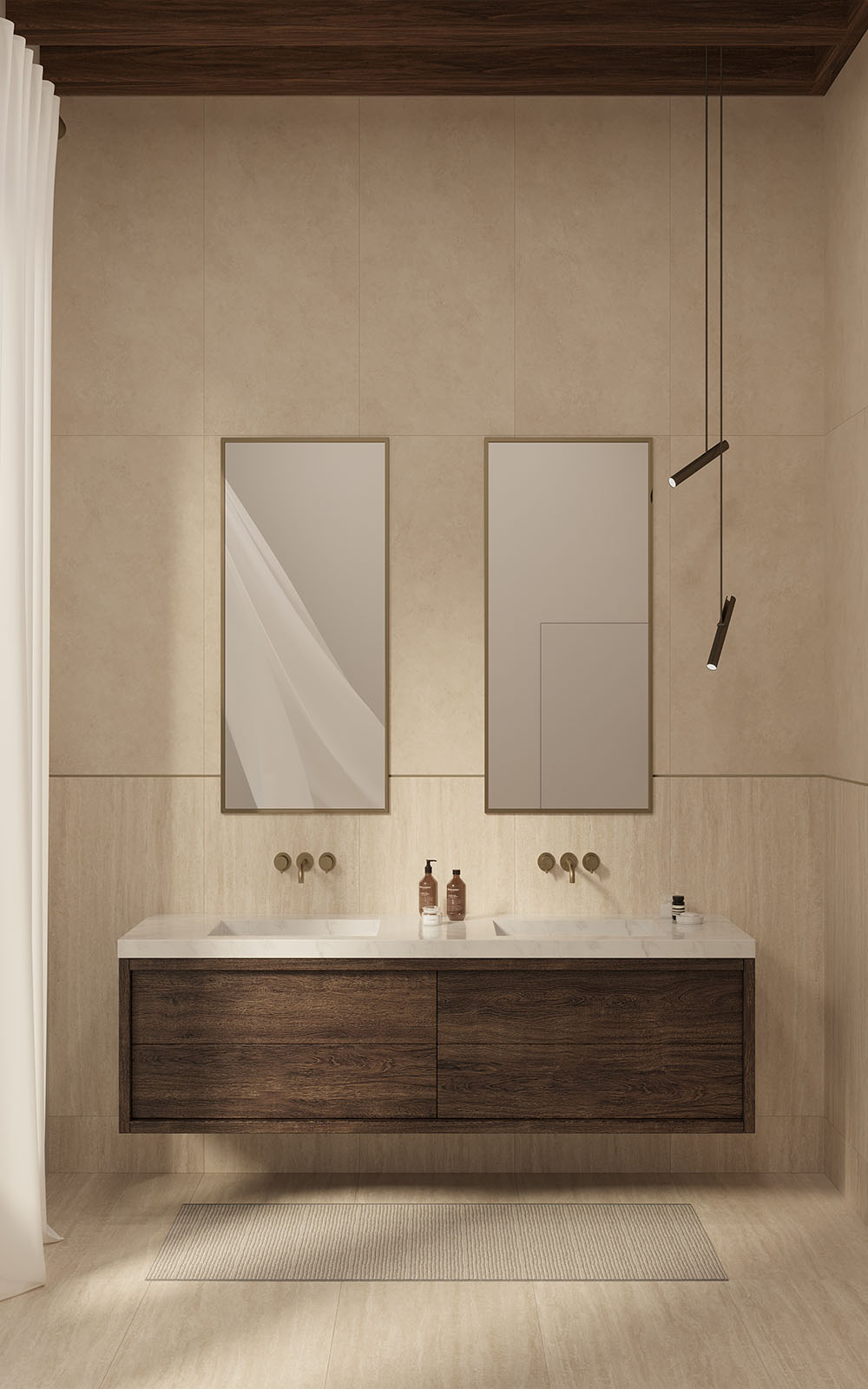 Керамогранит Meissen Essence 17538 бежевый ректификат 60x120