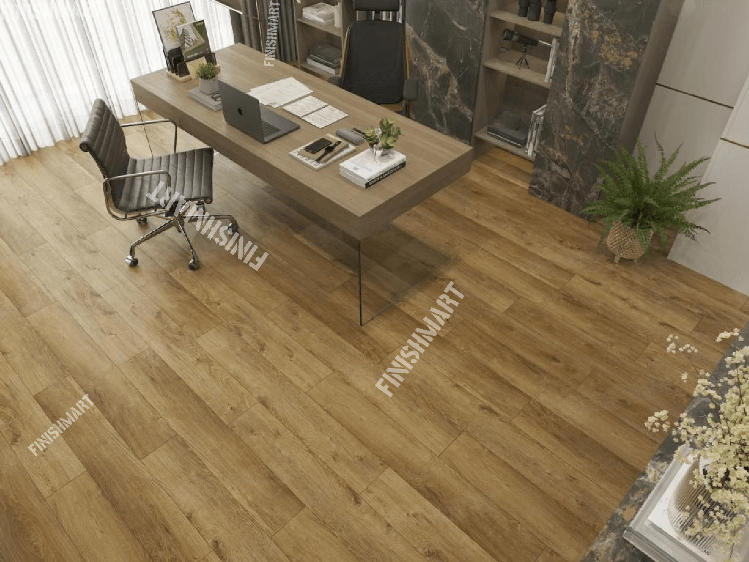 LVT плитка Дуб Цейлонский ЕСО 3-30