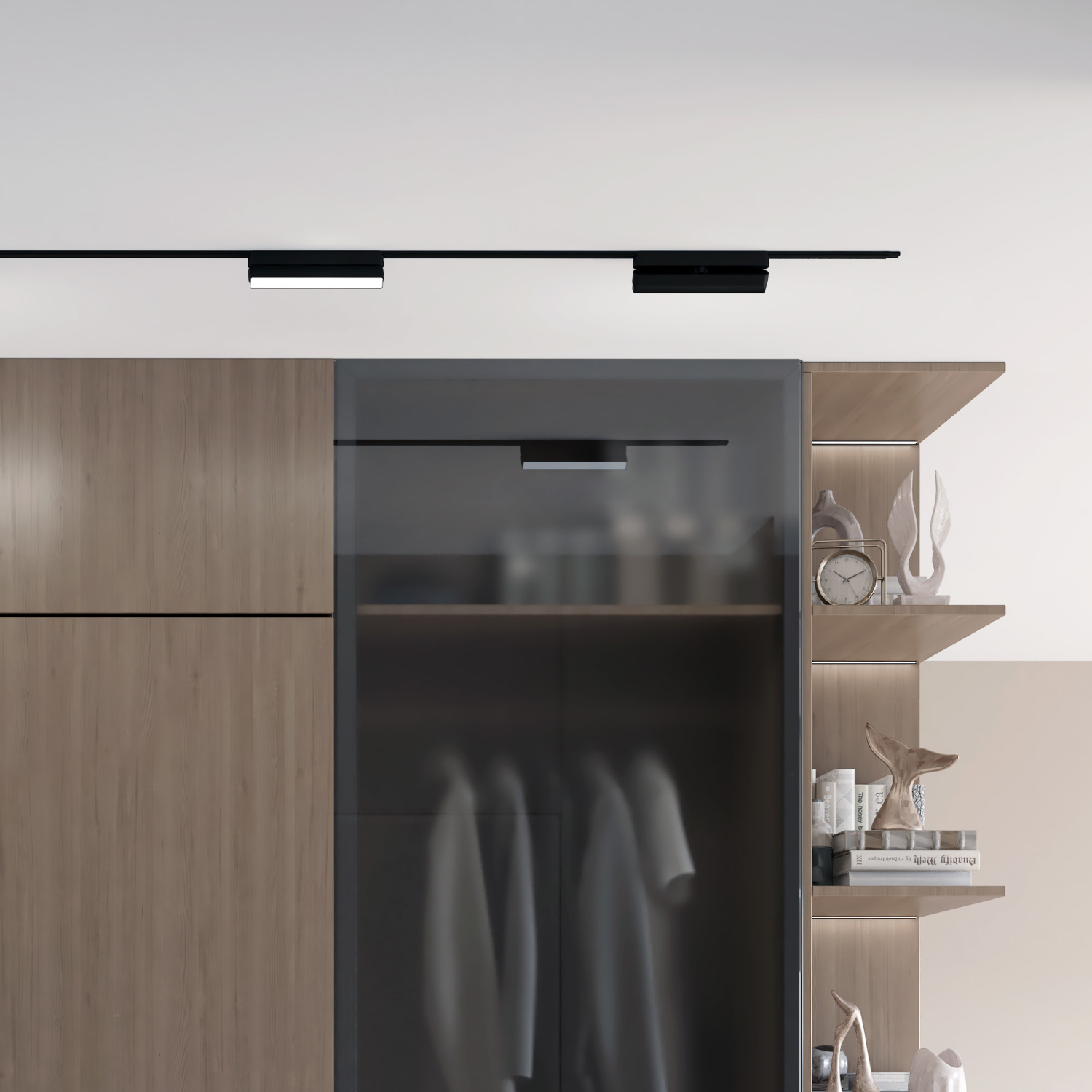 Трековый светильник AIR LINEAR DK5333-BK