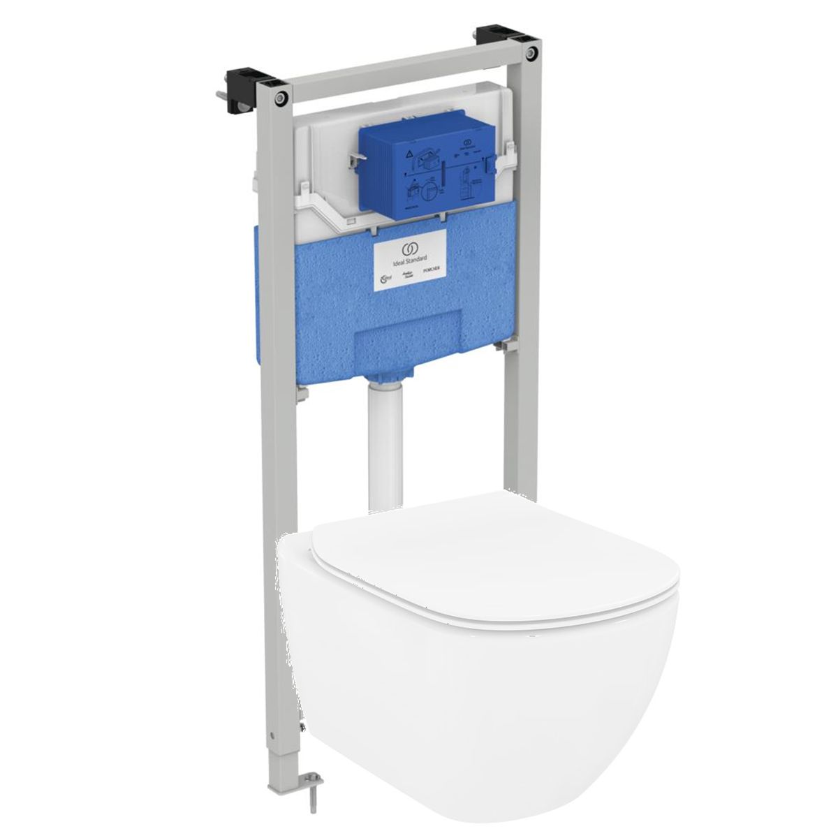Комплект Ideal Standard Prosys Tesi с подвесным унитазом и инсталляцией T3868V1