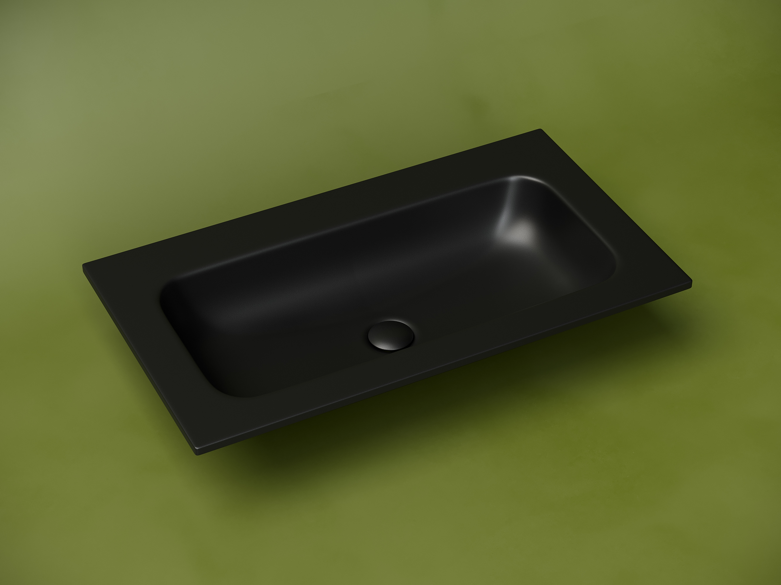 Раковина Ceramica Nova Grace 80 см CN7012MBwx матовый черный