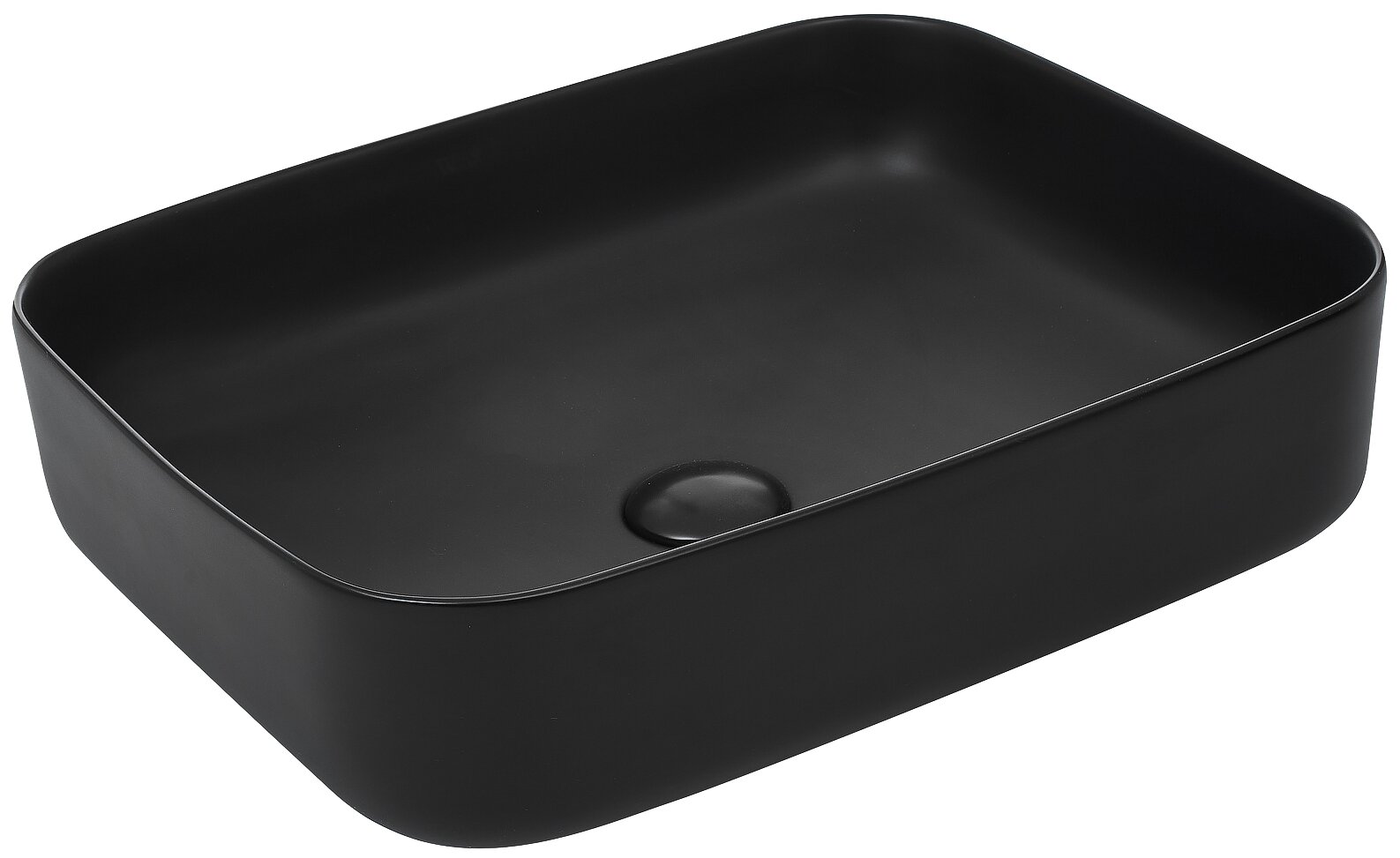 Раковина Azario 50 см AZ-2195-MB матовый черный