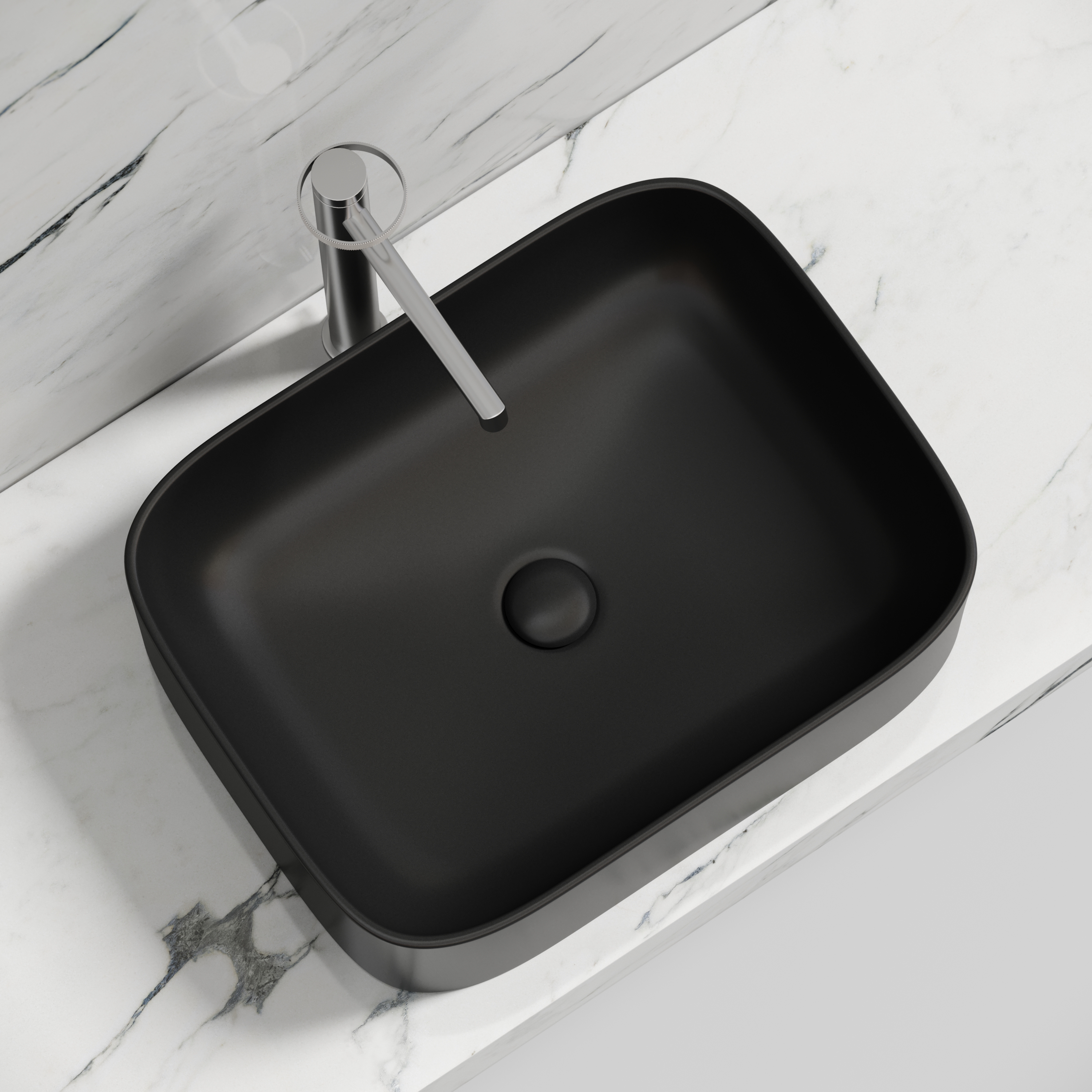 Раковина Ceramica Nova Element 50 см CN6052MB черная