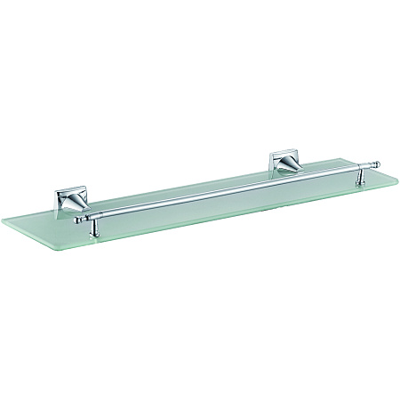 Полка HAIBA HB8507 стеклянная 1- ярус, хром