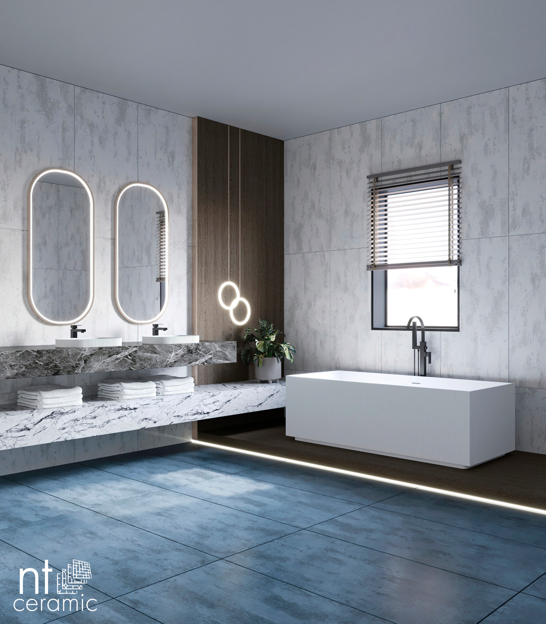 Керамогранит Metallic Azul