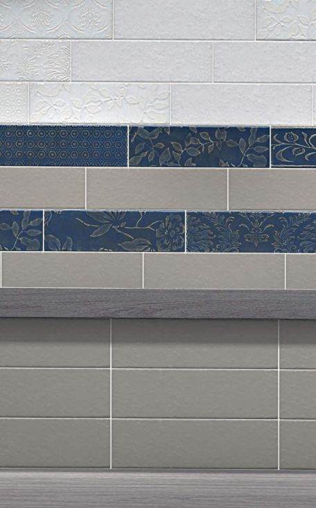 Керамическая плитка Kerama Marazzi Панно Кампьелло зеленый 51x28,5 (6 частей)