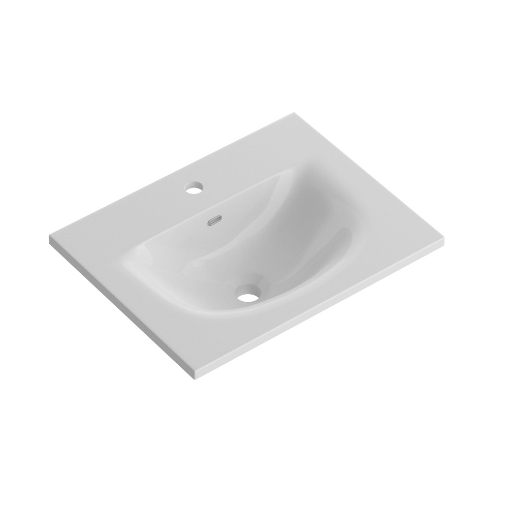 Раковина BelBagno 41 см BB-8099-3-40 белая