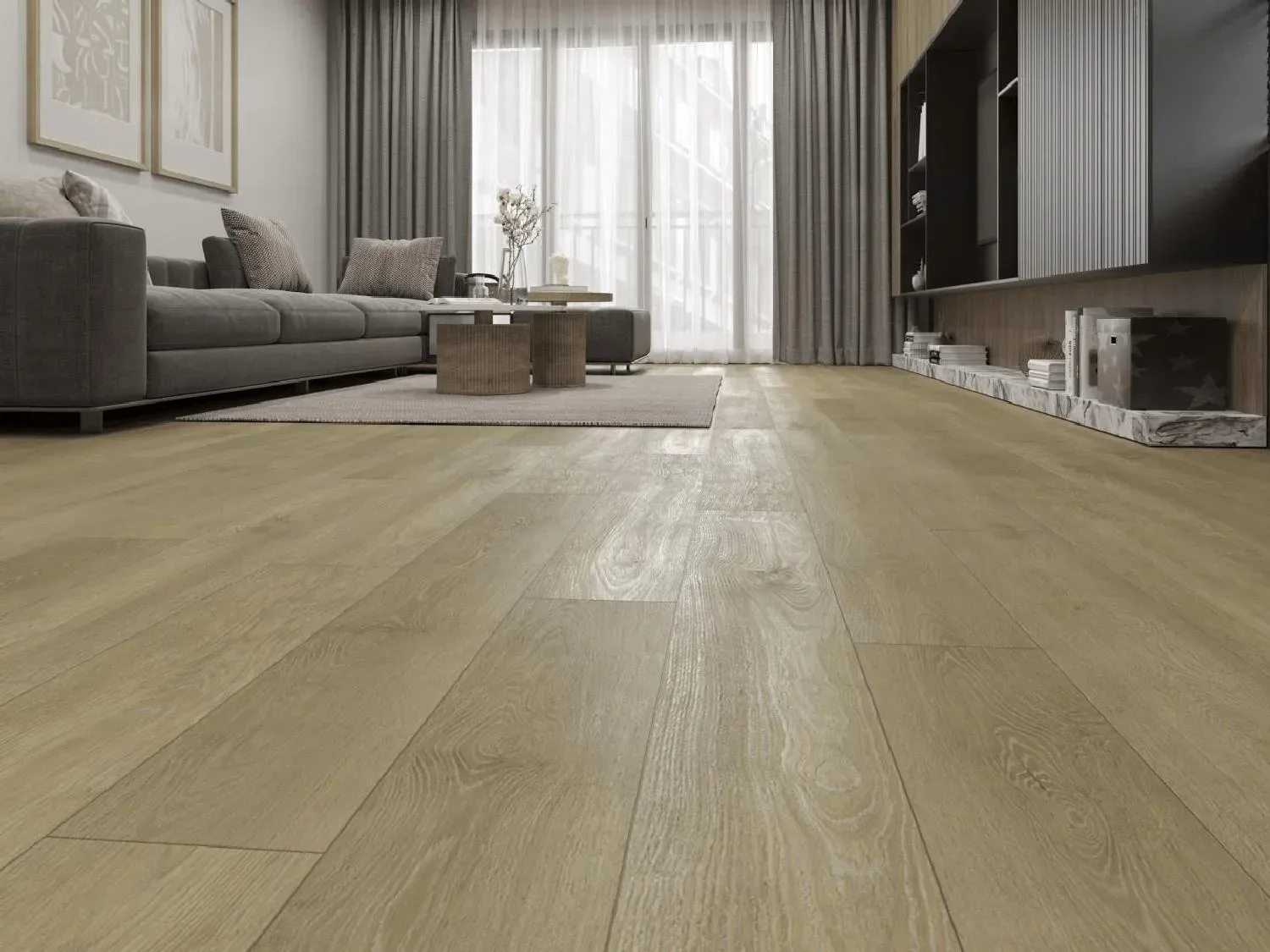 LVT плитка Дуб Скандинавия ЕСО 3-36