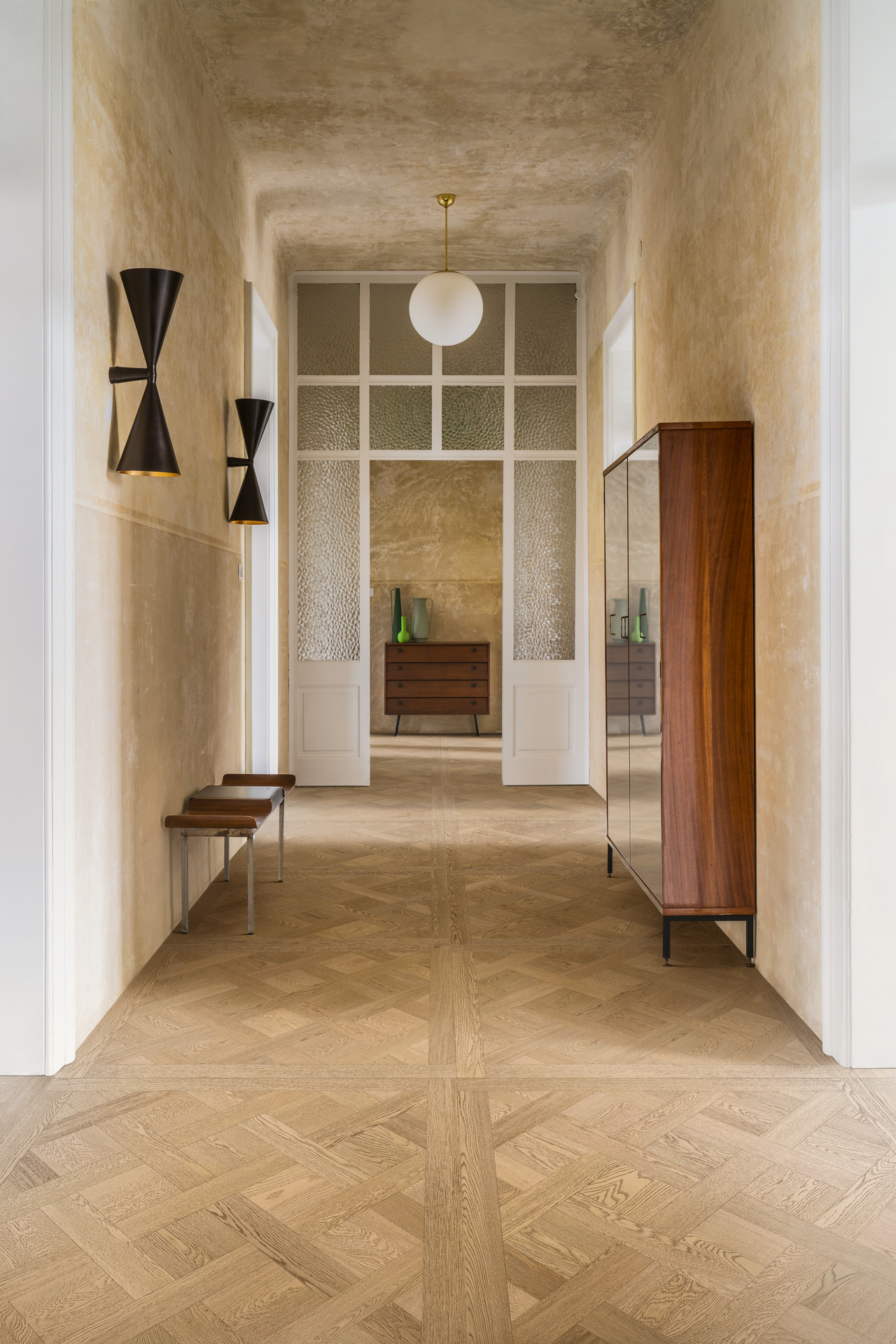 Керамогранит Marazzi Italy Intrecci Versailles Castagna rt 120x120