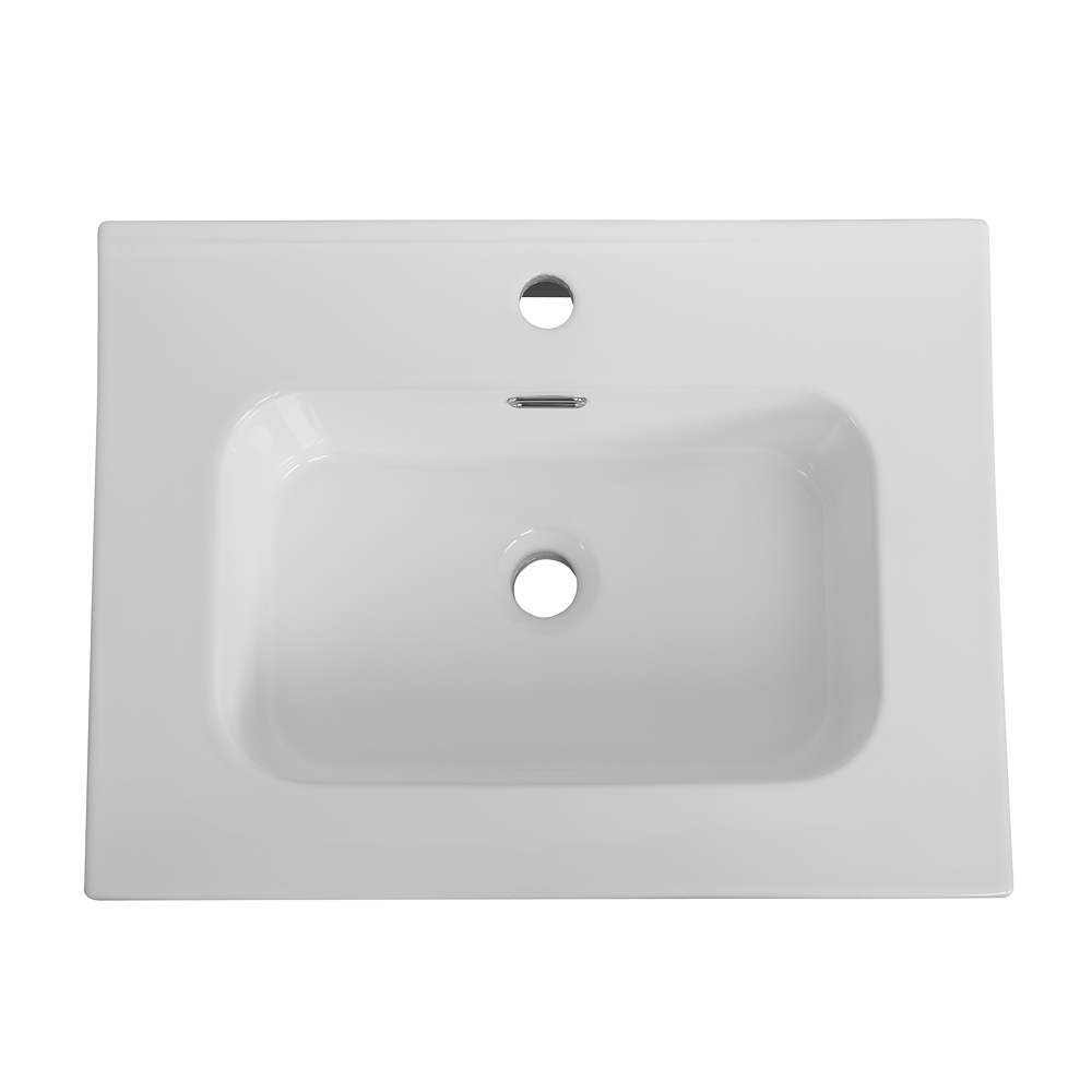 Раковина Cezares Duet 61 см CZR-8095-60 белая