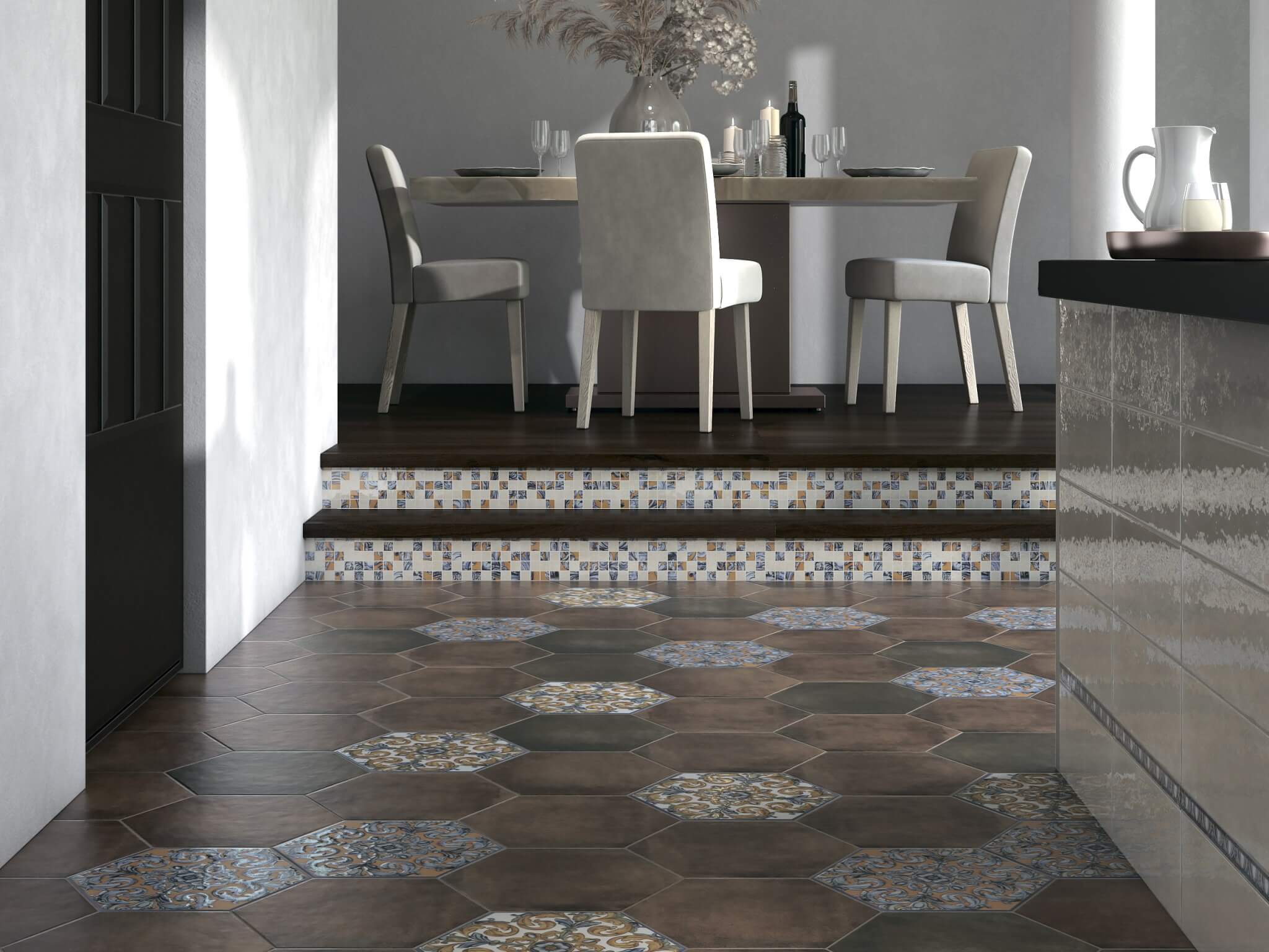 Керамическая плитка Kerama Marazzi Плитка Площадь Испании жёлтый 15х40