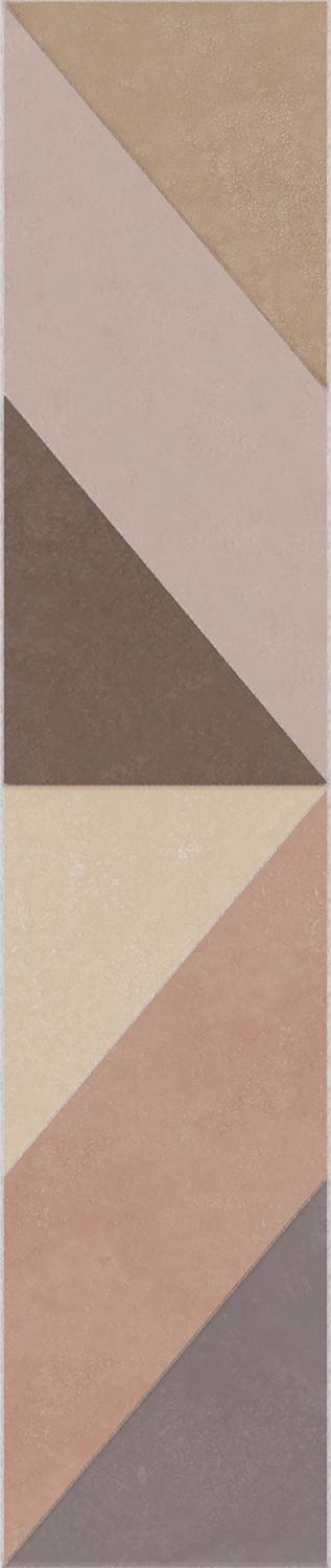 Керамическая плитка Kerama Marazzi Декор Амстердам 1 матовый 6х28,5