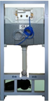 Инсталляция OLI 120 ECO Sanitarblock pneumatic + панель слива Karisma, хром
