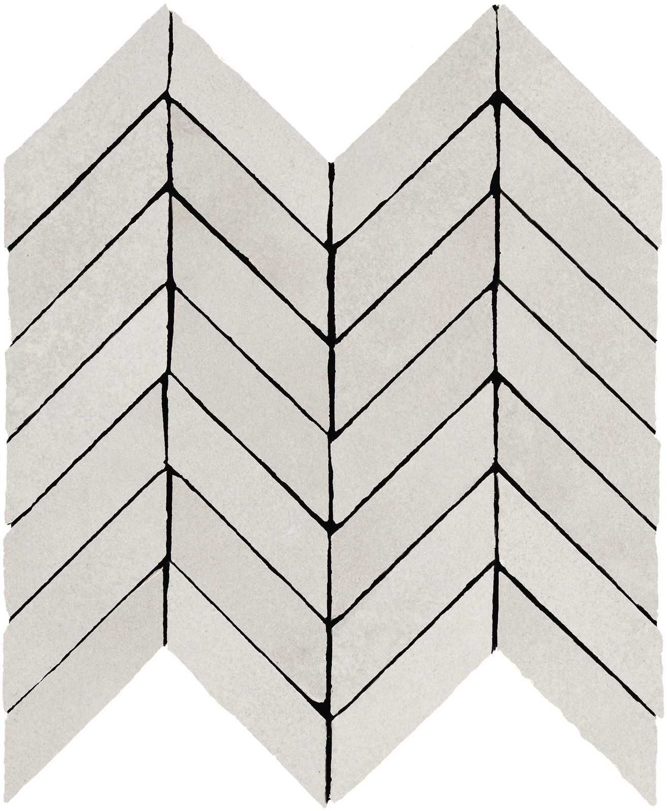 Мозаика Marazzi Italy Alchimia Spina Greige 30x37