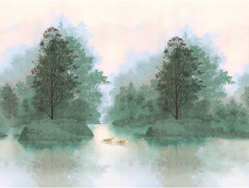 ART8005 Пейзаж Панно Loymina Пейзаж Ш400*В300