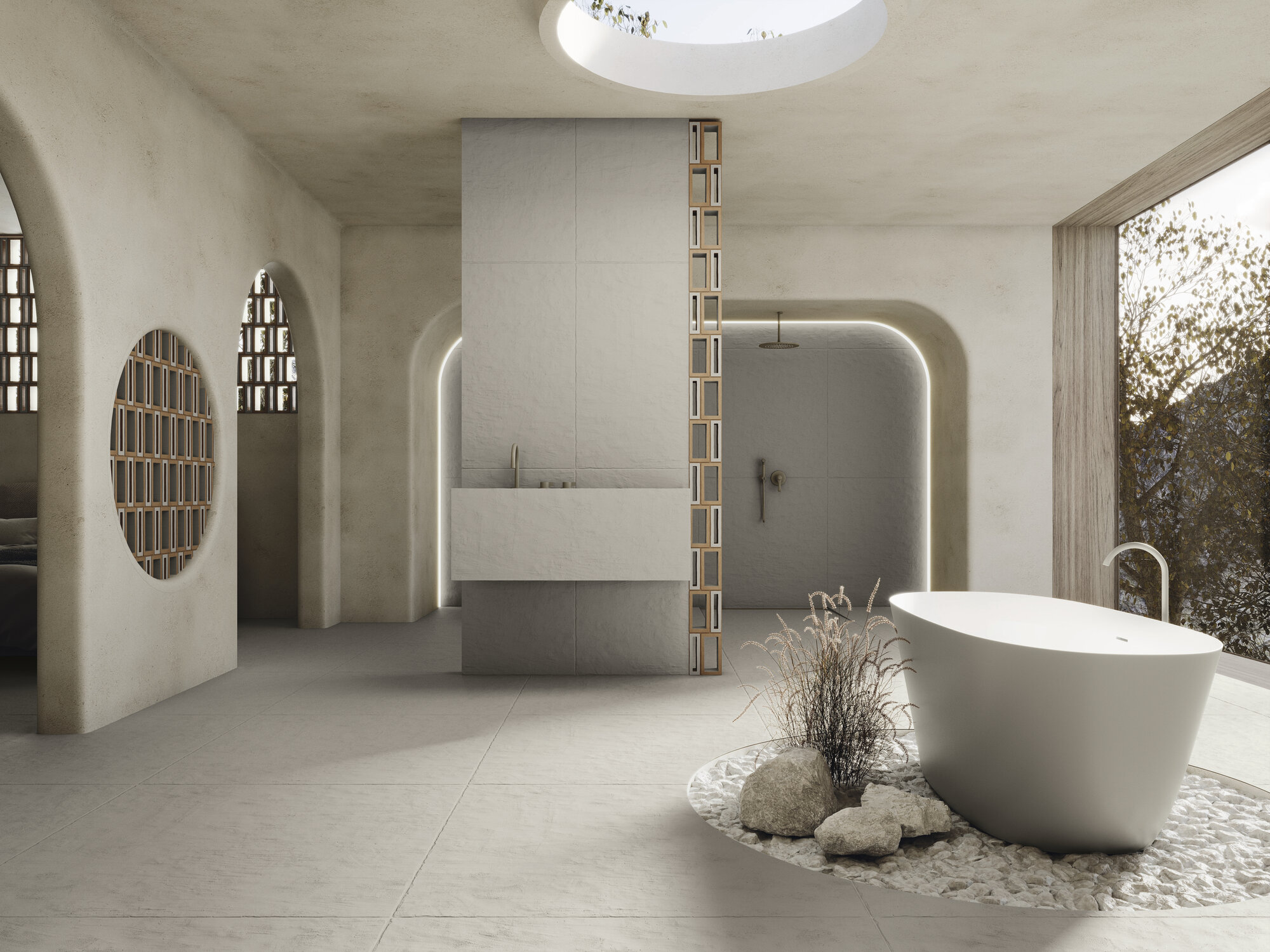 Керамогранит Ape Ceramica A Piedi Black 100х100