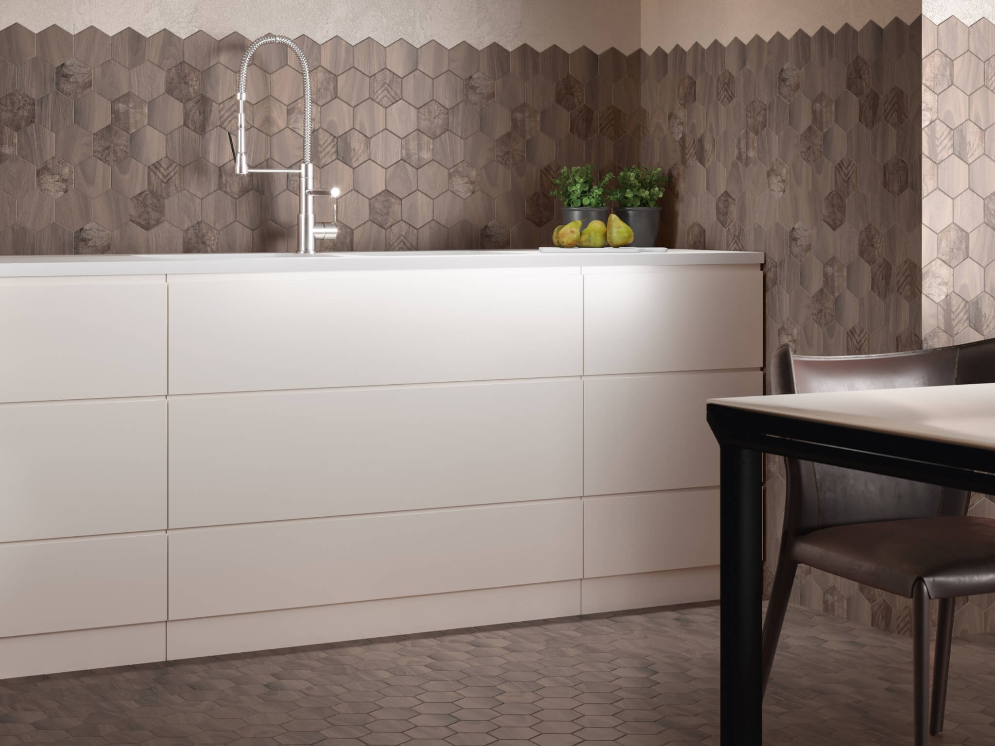 Керамогранит Kerama Marazzi Монруж беж темный 12х10,4