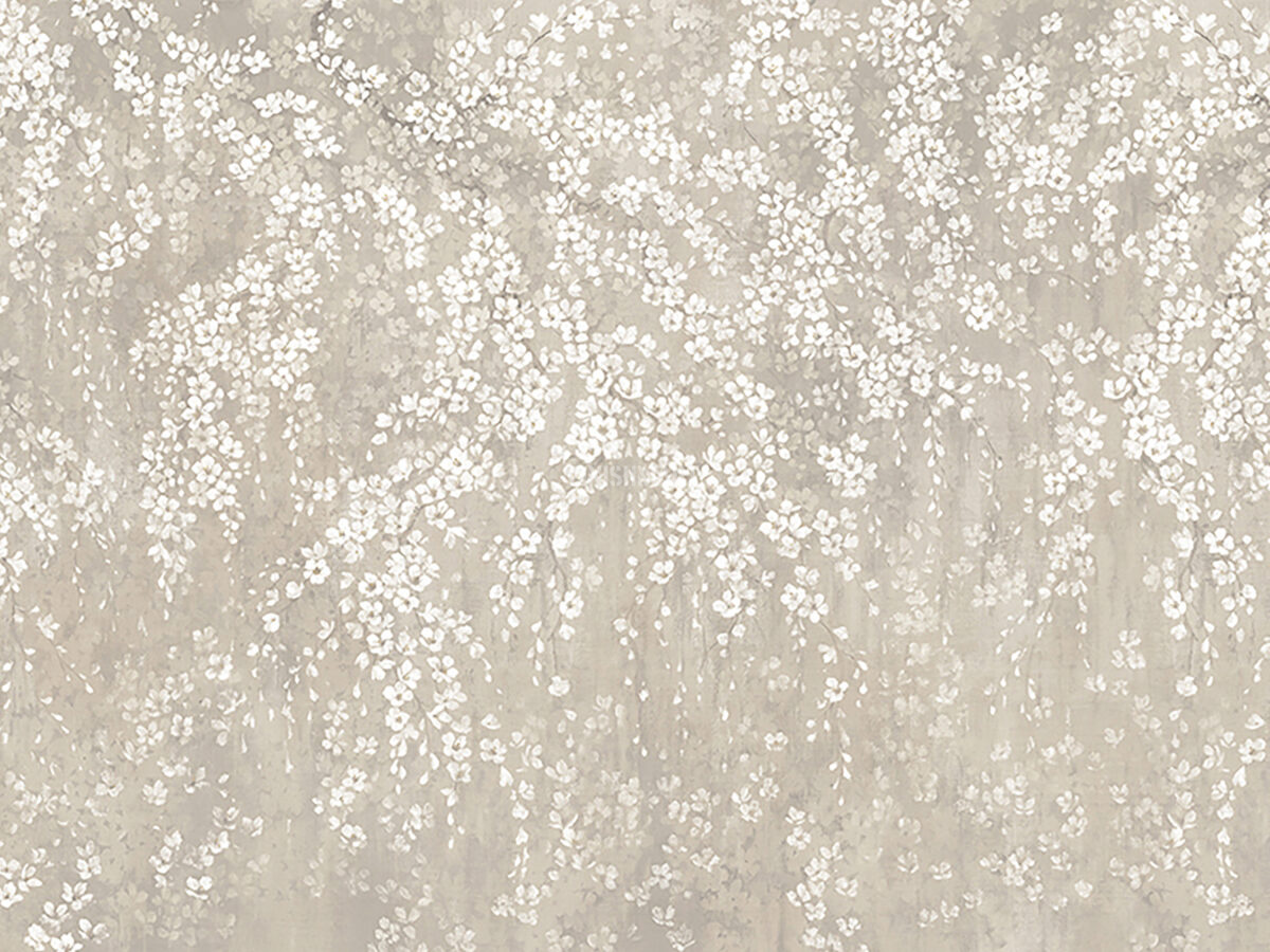 Z66878 Панно Zambaiti (Satin Flowers IV) (1*1) 5,10х3 винил на флизелине