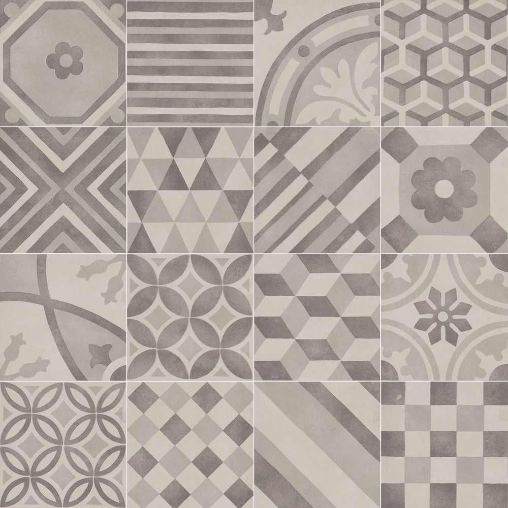 Керамогранит Marazzi Italy Декор Block Decoro Grey 15х15
