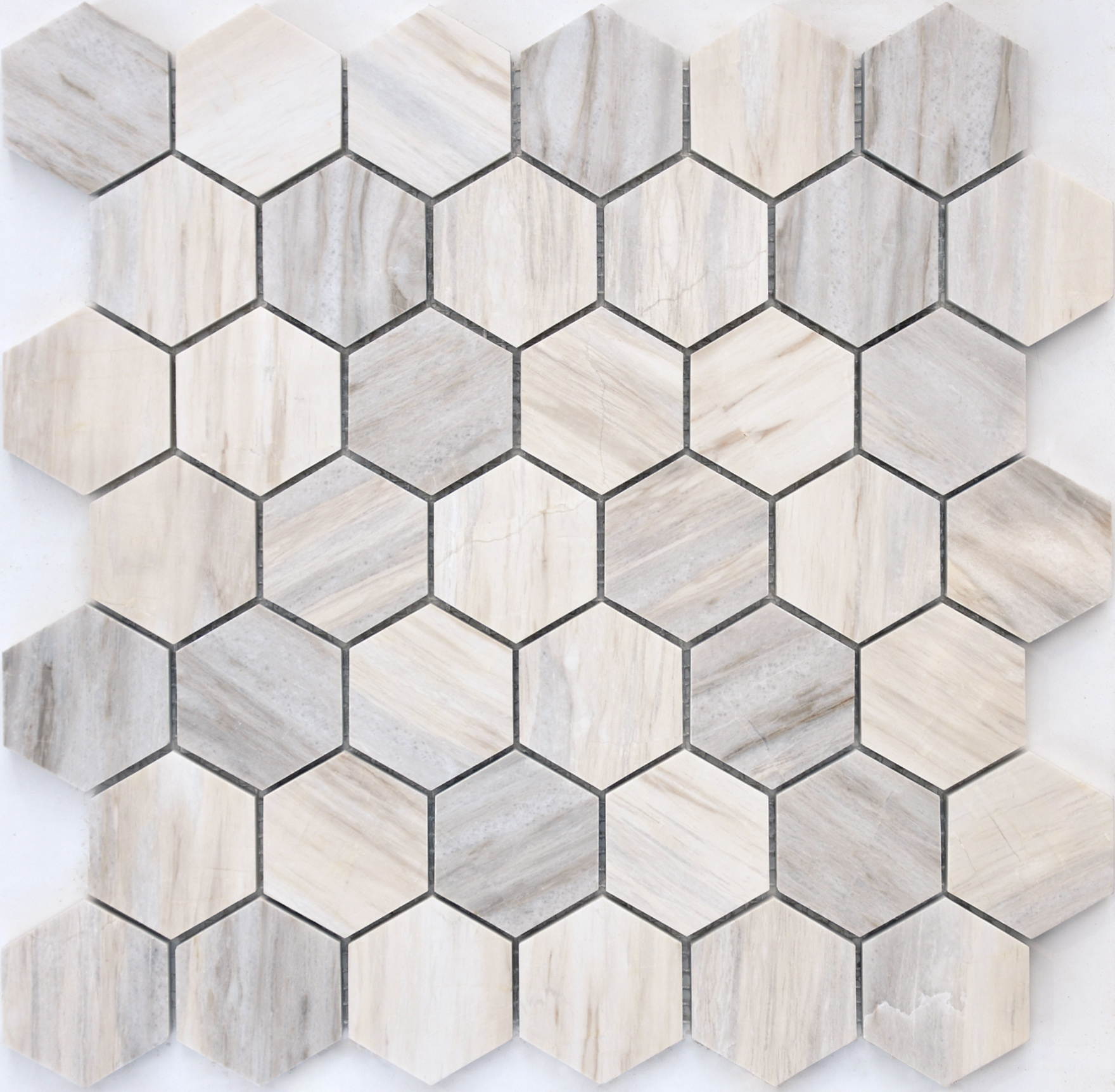 Мозаика LeeDo & Caramelle Nuvola Rosato POL hex (23x40x8) 29,2x28,9