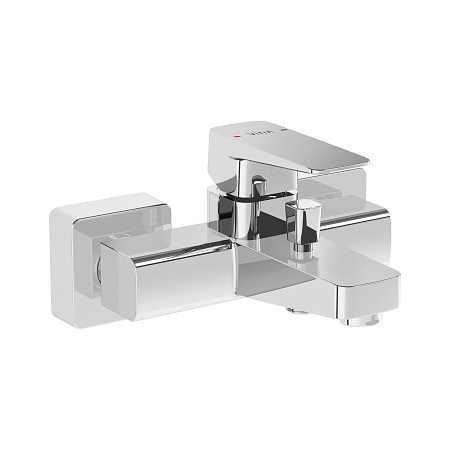 Смеситель для ванны VITRA Root Square A42737EXP хром