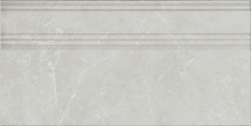 FME028R Плинтус Монте Тиберио серый глянцевый обрезной 20x40x1,6