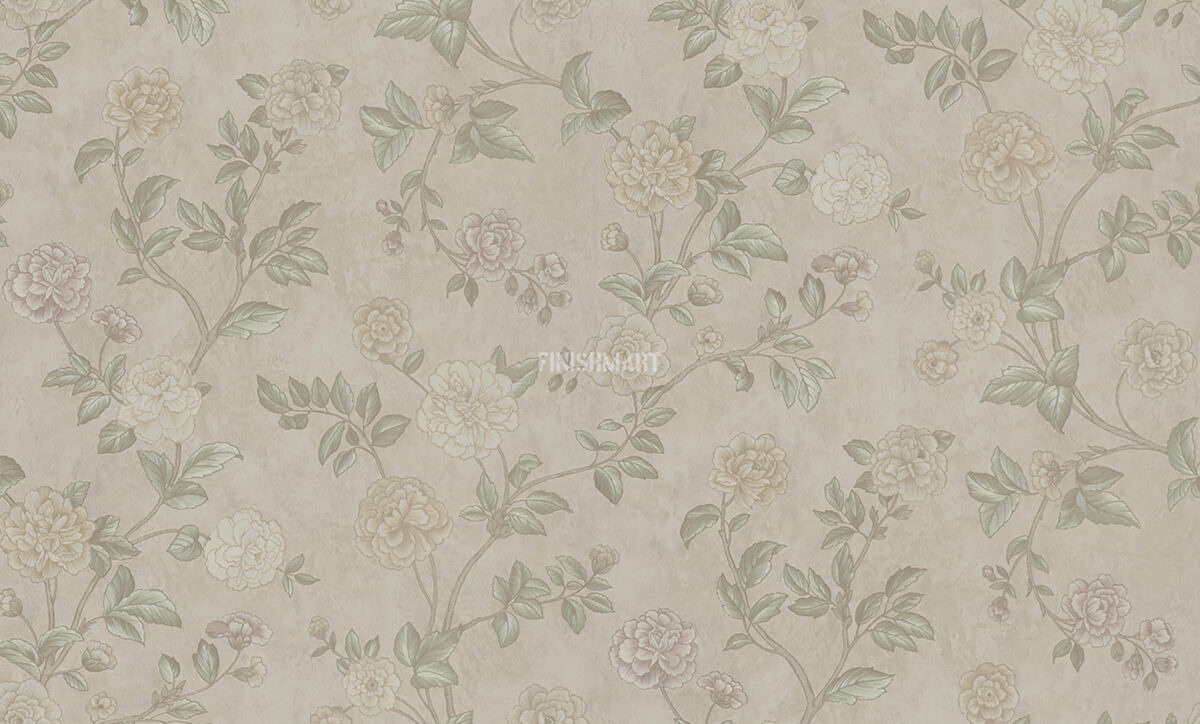 Z66801 Обои Zambaiti (Satin Flowers IV) (1*12) 10,05х0,53 винил на флизелине