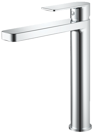 Смеситель для раковины HAIBA HB11617, высокий, латунь, хром