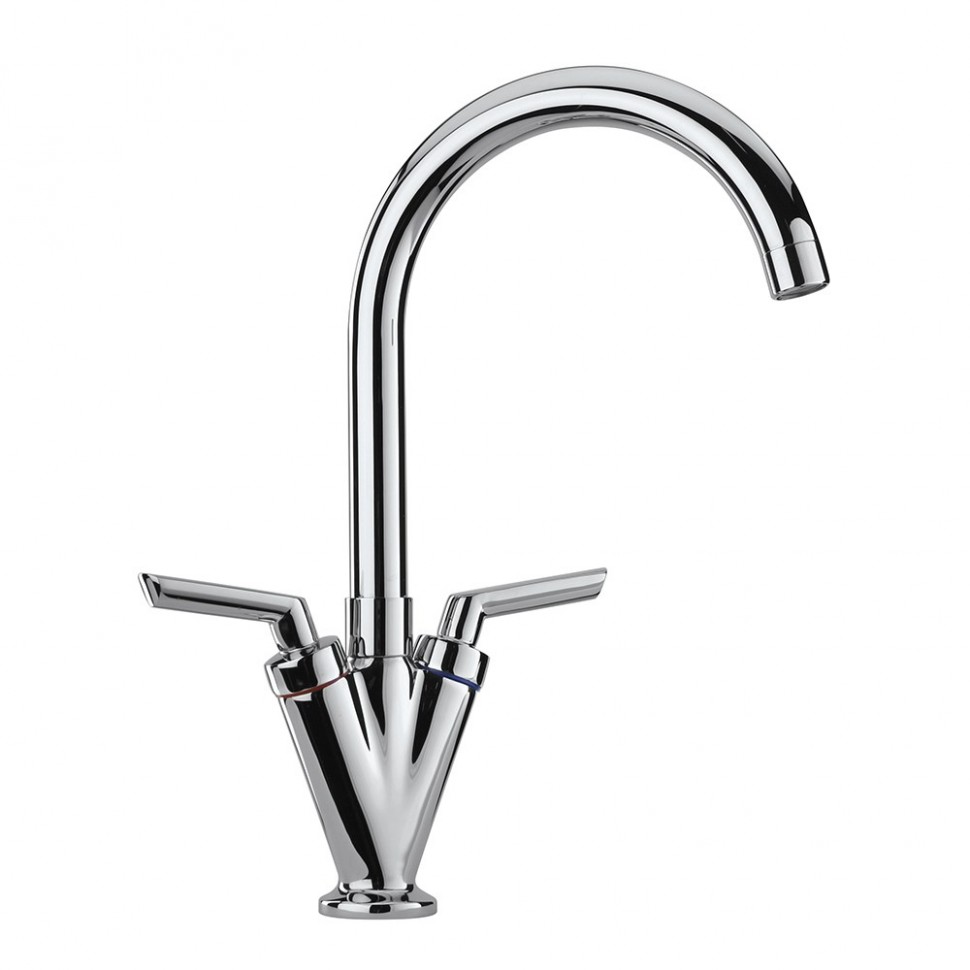 Смеситель для кухонной мойки Paini Neptune 64CR572NPKM хром глянец