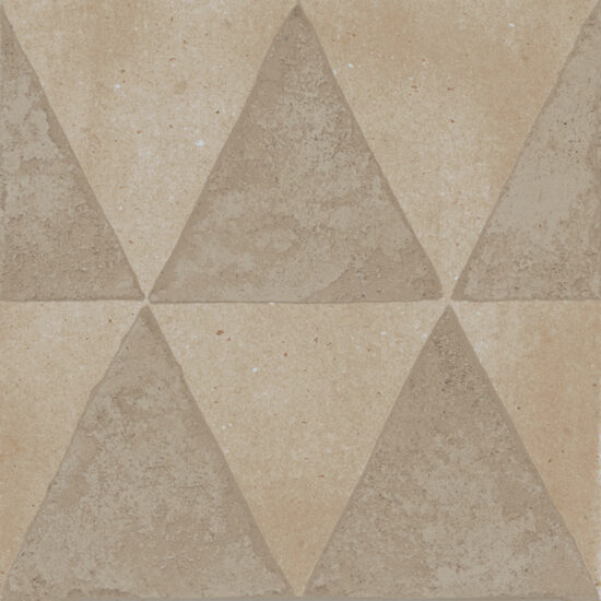 Керамогранит Marazzi Italy ArtCraft Sabbia Decoro Triangoli 20x20