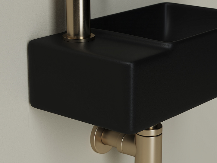 Раковина Ceramica Nova Element 39 см CN5046MB черная матовая