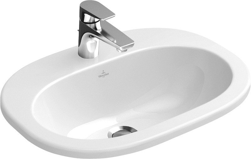Раковина Villeroy&Boch O.novo 4161 5601 56x405 см встраиваемая