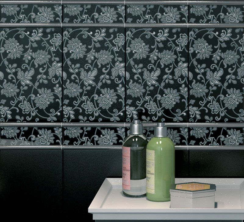 Керамическая плитка Kerama Marazzi Бордюр Карандаш серебро 1,5х20