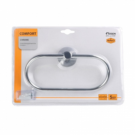 Fixsen COMFORT CHROME FX-85011 Полотенцедержатель кольцо, хром
