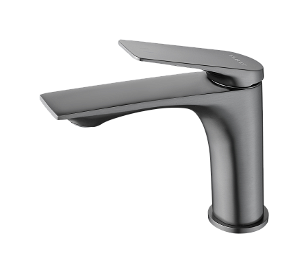 Смеситель для раковины HAIBA HB10816-3, латунь, оружейная сталь