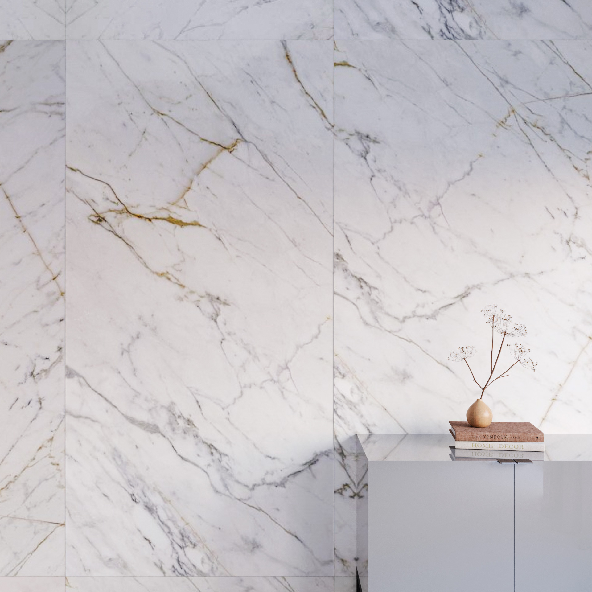 Керамогранит Marazzi Italy Grande Marble Look Golden White Lux 120х240