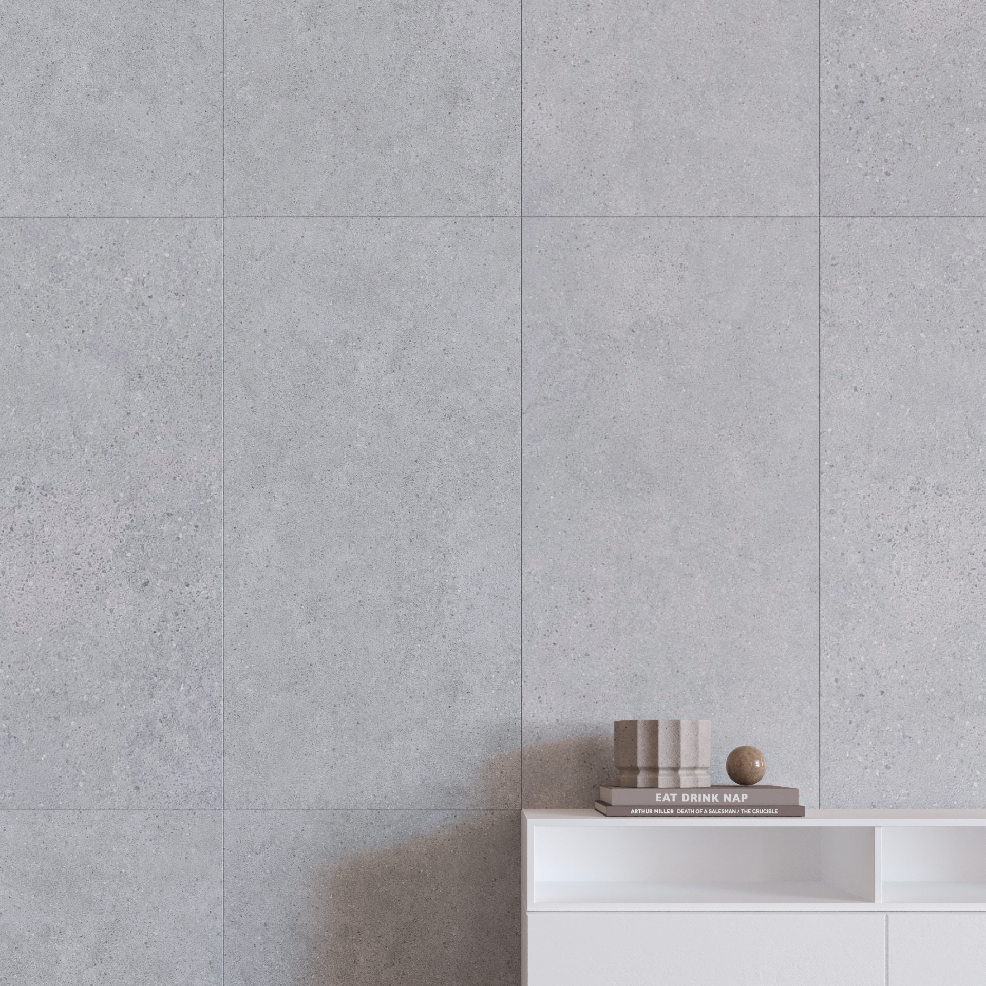 Керамогранит Kerama Marazzi Фондамента пепельный светлый обрезной 60х119,5
