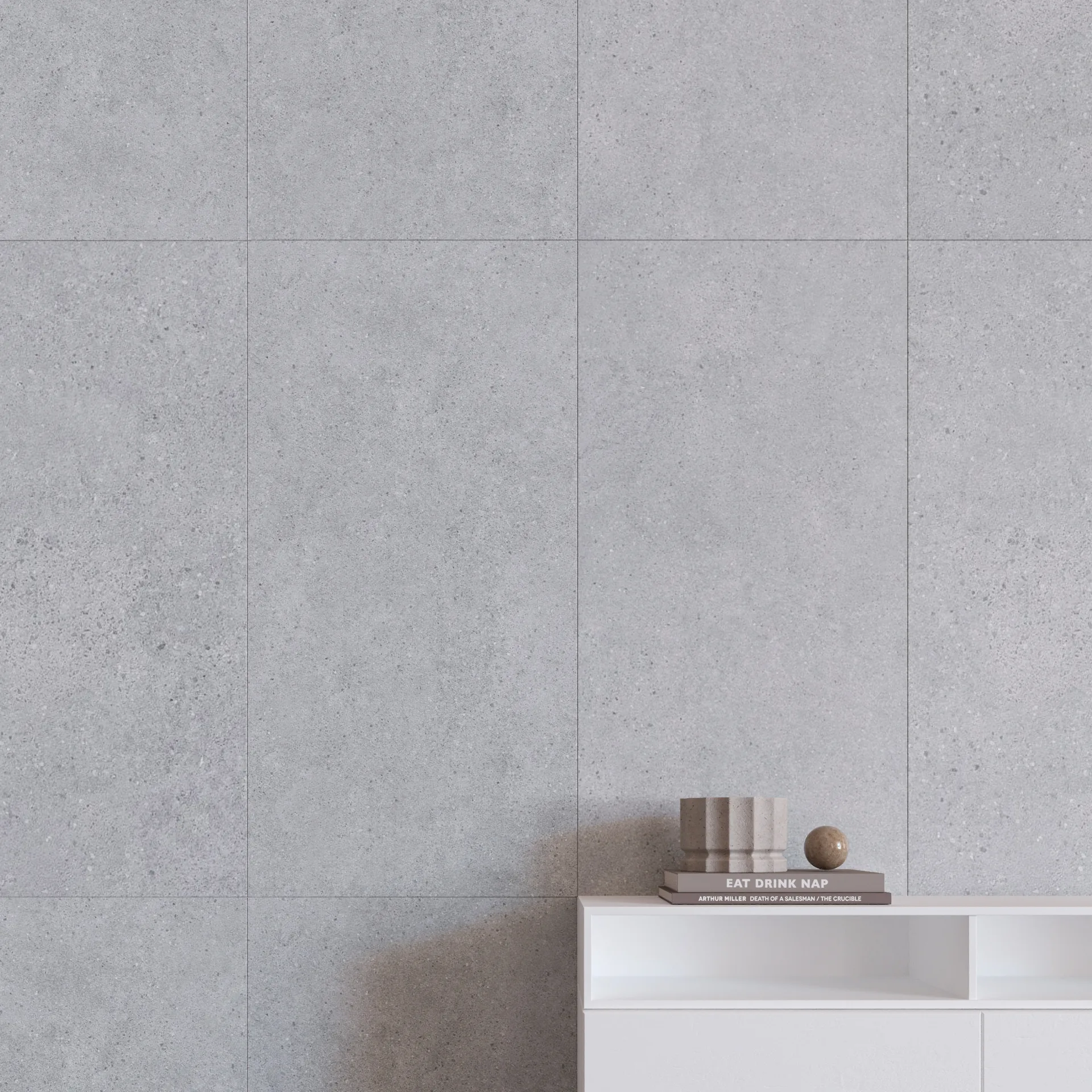 Керамогранит Kerama Marazzi Фондамента пепельный светлый обрезной 60х119,5