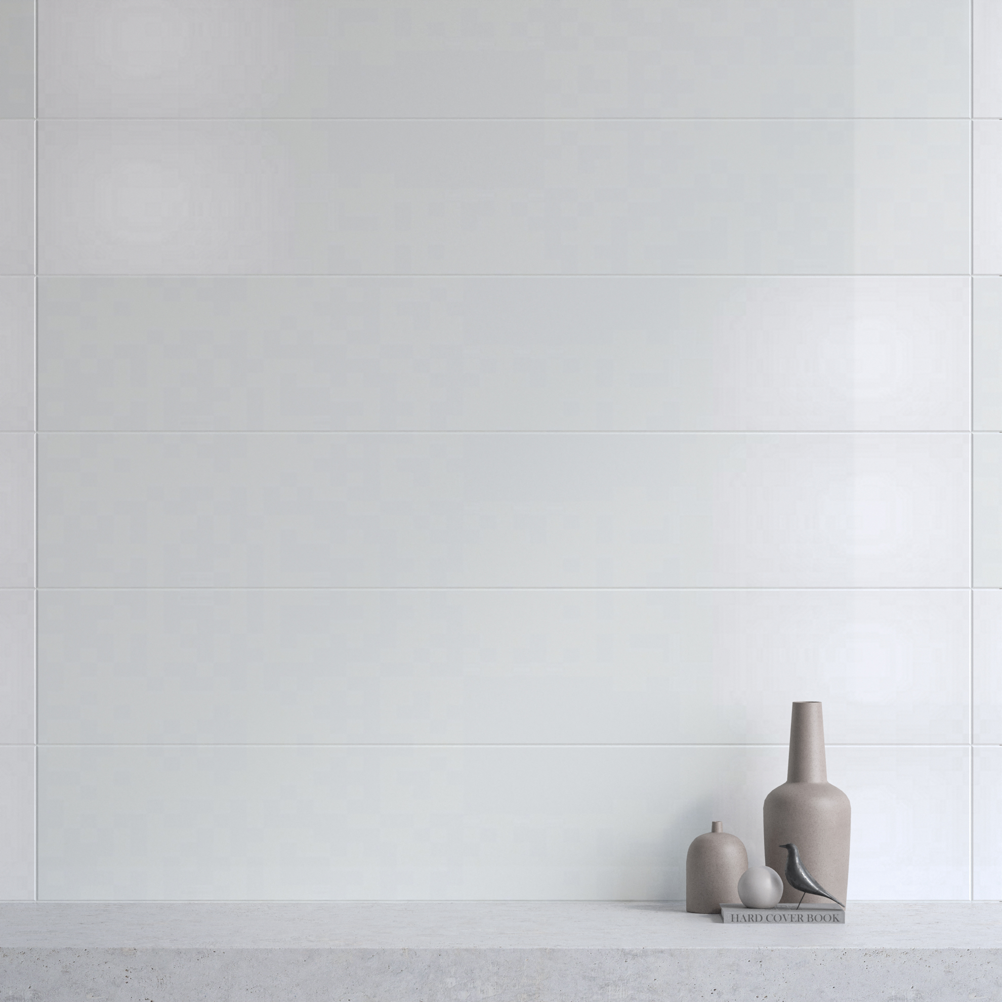 Керамическая плитка Kerama Marazzi Плитка Монфорте белый блестящий обрезной 40х120