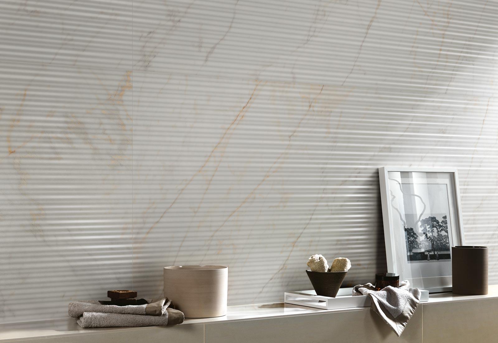 Керамогранит Marazzi Italy Плитка Magnifica Calacatta Gold Rett. 60х180