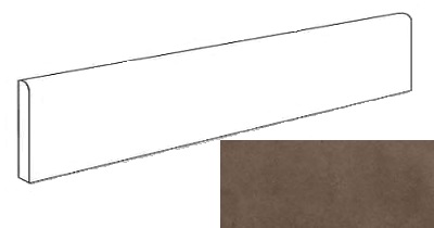 Плинтус Dwell Brown Leather Battiscopa Matt (A1FE)