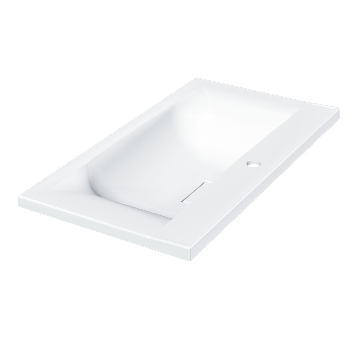 Раковина Vincea из искуственного камня, цвет белый, VCB-3M800W