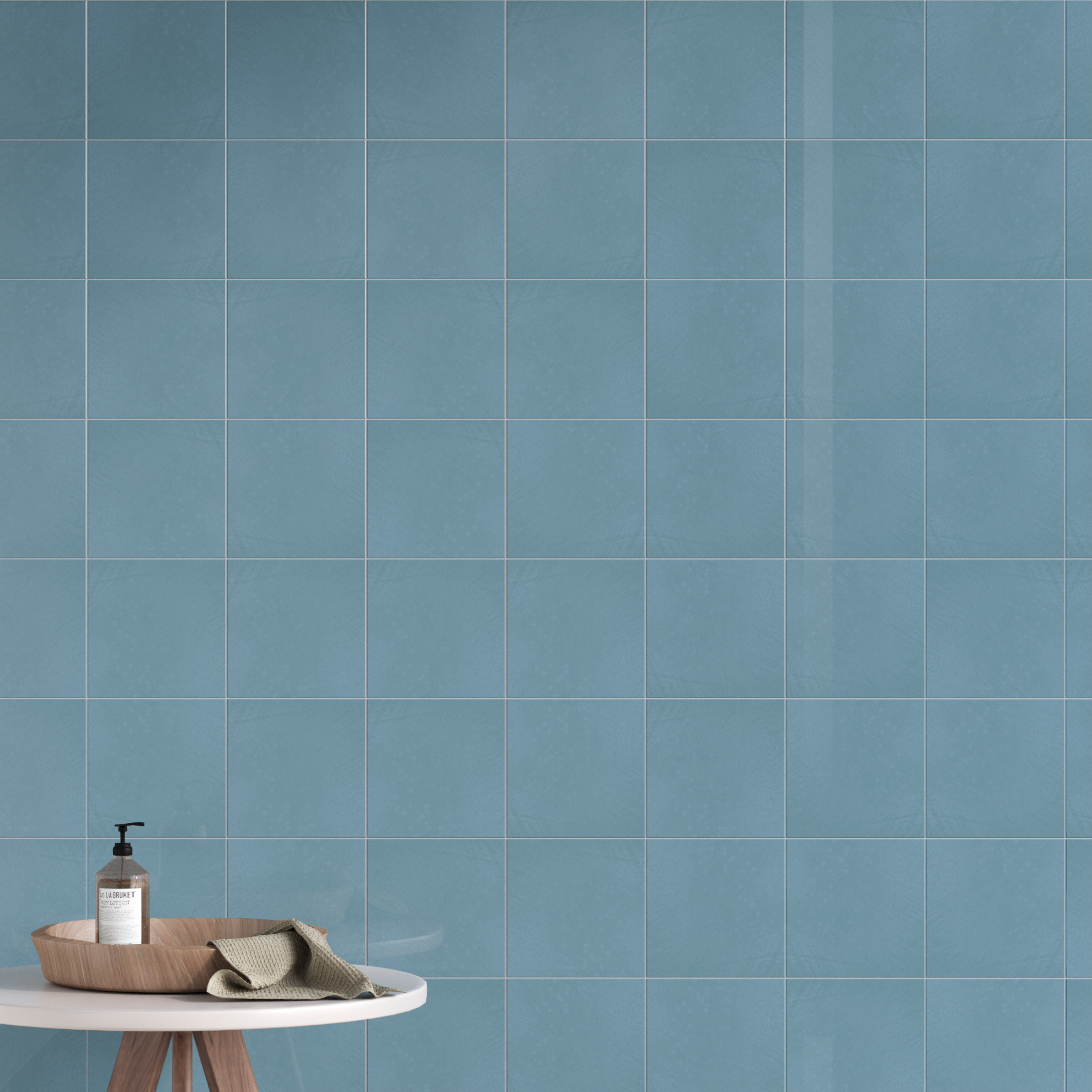 Керамическая плитка Kerama Marazzi Плитка Витраж голубой 15х15